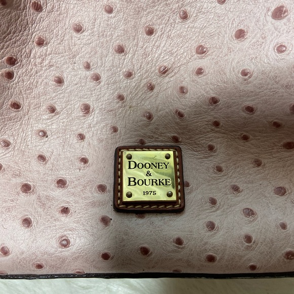 Dooney and Bourke Ostrich Mini Barlow Crossbody - Picture 2 of 12